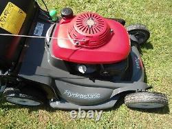 Honda Hrx 537 Hydrostatic Petrol Mower Collector And Mulching Recycler. 21