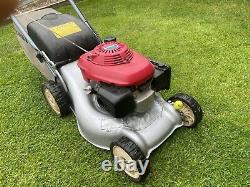 Honda IZY HRG416SD 16 petrol self propelled Lawnmower with grass collector