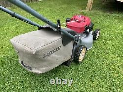 Honda IZY HRG416SD 16 petrol self propelled Lawnmower with grass collector