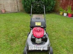 Honda Izy HRG536C6SDEA self-propelled 21 inch cut lawnmower (serviced 06/07/20)