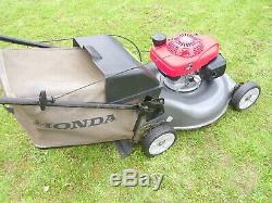 Honda Izy HRG536C6SDEA self-propelled 21 inch cut lawnmower (serviced 06/07/20)