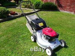 Honda Izy HRG536SDE6 21 inch self-propelled lawnmower (serviced 30/07/20)