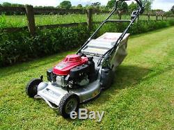 Honda Lawnmower, Honda Mower, Self Propelled With Rear Roller, 2016 Machine