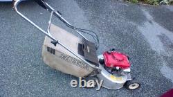 Honda SX Self-Propelled Rotary Petrol Mower with Grass Collection Box VGC