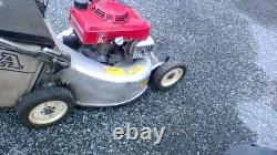 Honda SX Self-Propelled Rotary Petrol Mower with Grass Collection Box VGC