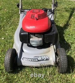 Honda Self Propelled HRB476 Mower With Rear Roller In Very Good Working Order