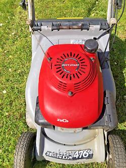 Honda Self Propelled HRB476 Mower With Rear Roller In Very Good Working Order