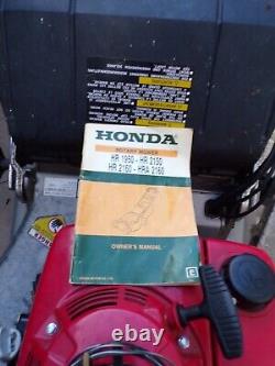 Honda Self Propelled Rear Roller Key Start Mower Honda Hr2160 With Instuction