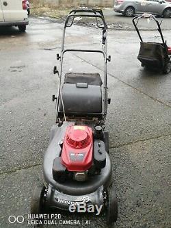 Honda hrd536 qxe self propelled lawnmower