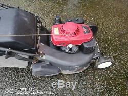 Honda hrd536 qxe self propelled lawnmower