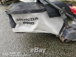 Honda hrd536 qxe self propelled lawnmower