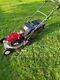 Honda petrol lawn mower self propelled used