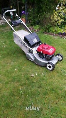 Honda roller mower Electric start Classic HR2160 petrol 21 with steel rollers