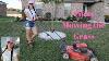How To Mow The Grass With Self Propelled Lawn Mower A Woman Mower