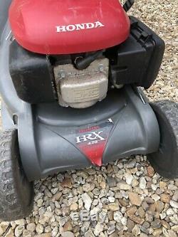 Hrx426c Sxe. 17 Honda Self Propelled Roller Lawnmower. Complete With Grass Bag