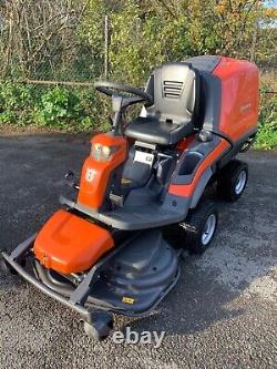 Husqvarna RC320Ts AWD Out Front 103cm Deck Ride on Lawnmower with Grass Catcher