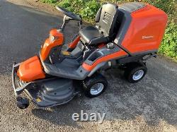 Husqvarna RC320Ts AWD Out Front 103cm Deck Ride on Lawnmower with Grass Catcher