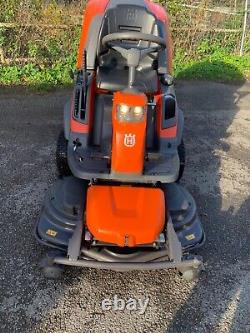 Husqvarna RC320Ts AWD Out Front 103cm Deck Ride on Lawnmower with Grass Catcher