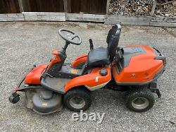Husqvarna Ride-on Mower R316TXS-AWD with 112cm cutting deck and snowplough