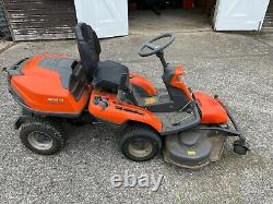 Husqvarna Ride-on Mower R316TXS-AWD with 112cm cutting deck and snowplough