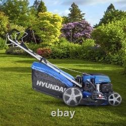 Hyundai 16.5/42cm 139cc Electric-Start Self-Propelled Petrol Lawnmower, NEW