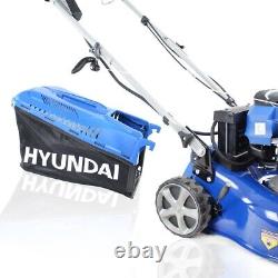 Hyundai 17/42cm 139cc Electric-Start Self-Propelled Petrol Lawnmower HYM430SPE