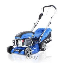 Hyundai 17/42cm 139cc Electric-Start Self-Propelled Petrol Lawnmower HYM430SPE