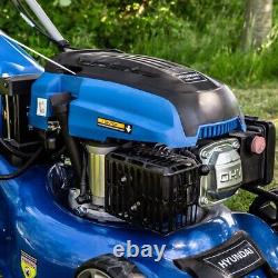 Hyundai 17/42cm 139cc Electric-Start Self-Propelled Petrol Lawnmower HYM430SPE