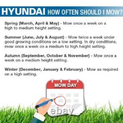 Hyundai 17 42cm 139cc HYM430SPE Electric-Start Self-Propelled Petrol Lawnmower Hyundai 17 42cm 139cc HYM430SPE Electric-Start Self-Propelled Petrol Lawnmower