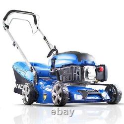 Hyundai 17 / 43cm 139cc Self-Propelled Petrol Lawnmower, 25-75mm Cuts, HYM430SP