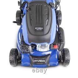 Hyundai 17 / 43cm 139cc Self-Propelled Petrol Lawnmower, 25-75mm Cuts, HYM430SP