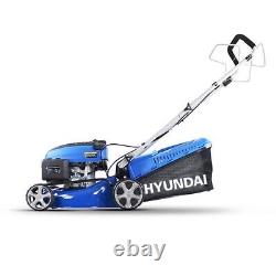 Hyundai 17 / 43cm 139cc Self-Propelled Petrol Lawnmower, 25-75mm Cuts, HYM430SP