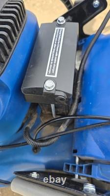 Hyundai 17 Electric-Start Lawnmower Self-Propelled Roller 43cm Cut 139cc Petrol