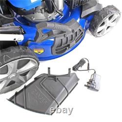 Hyundai 18 46cm 139cc 4-in-1 Electric Self-Propelled Petrol Lawnmower HYM460SPE