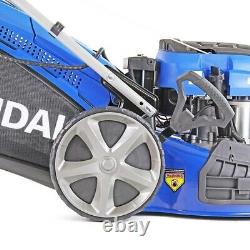 Hyundai 18 46cm 139cc 4-in-1 Electric Self-Propelled Petrol Lawnmower HYM460SPE