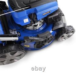 Hyundai 18 / 46cm 139cc 4-in-1 Self-Propelled Petrol Lawnmower, Mulch HYM460SP