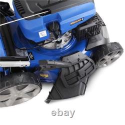 Hyundai 18 / 46cm 139cc 4-in-1 Self-Propelled Petrol Lawnmower, Mulch HYM460SP