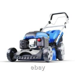 Hyundai 18 / 46cm 139cc 4-in-1 Self-Propelled Petrol Lawnmower, Mulch HYM460SP
