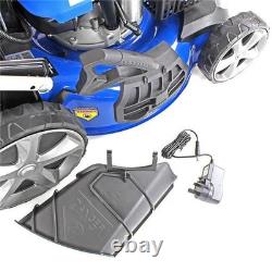 Hyundai 18/46cm 139cc Electric-Start Self-Propelled Petrol Lawnmower HYM460SPE