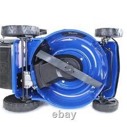 Hyundai 18/46cm 139cc Electric-Start Self-Propelled Petrol Lawnmower HYM460SPE