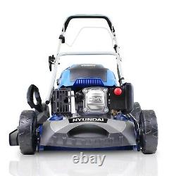 Hyundai 18 Cut Lawnmower Self Propelled 139cc Petrol Lawn Mower HYM460SP