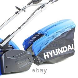 Hyundai 19 48cm 139cc Self Propelled Electric Start Petrol Roller Lawnmower