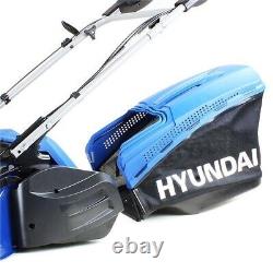 Hyundai 19/48cm 139cc Self-Propelled Petrol Roller Lawnmower HYM480SPR