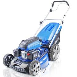 Hyundai 196cc Petrol Lawnmower, 20 51cm 4 Stroke, Self Propelled Petrol Mower
