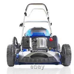 Hyundai 196cc Petrol Lawnmower, 20 51cm 4 Stroke, Self Propelled Petrol Mower