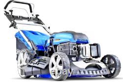 Hyundai 20/51cm 196cc Electric-Start Self-Propelled Petrol Lawnmower 6 Heights