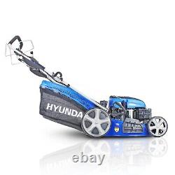 Hyundai 20/51cm 196cc Electric-Start Self-Propelled Petrol Lawnmower HYM510SPE