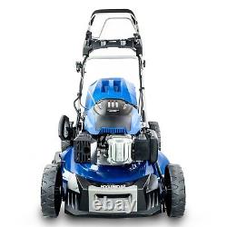 Hyundai 22/56cm 196cc 4-in-1 Electric-Start Self-Propelled Petrol Lawnmower