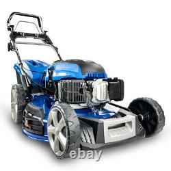 Hyundai 22/56cm 196cc Electric-Start Self-Propelled Petrol Lawnmower HYM560SPE