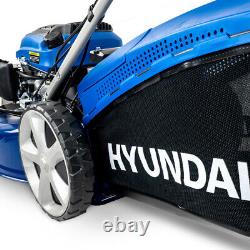 Hyundai 22/56cm 196cc Electric-Start Self-Propelled Petrol Lawnmower HYM560SPE